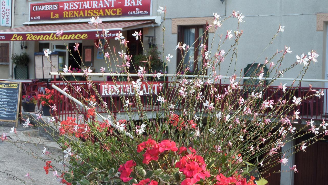 Hotel Restaurant La Renaissance Saint-Cirgues-en-Montagne Exterior foto